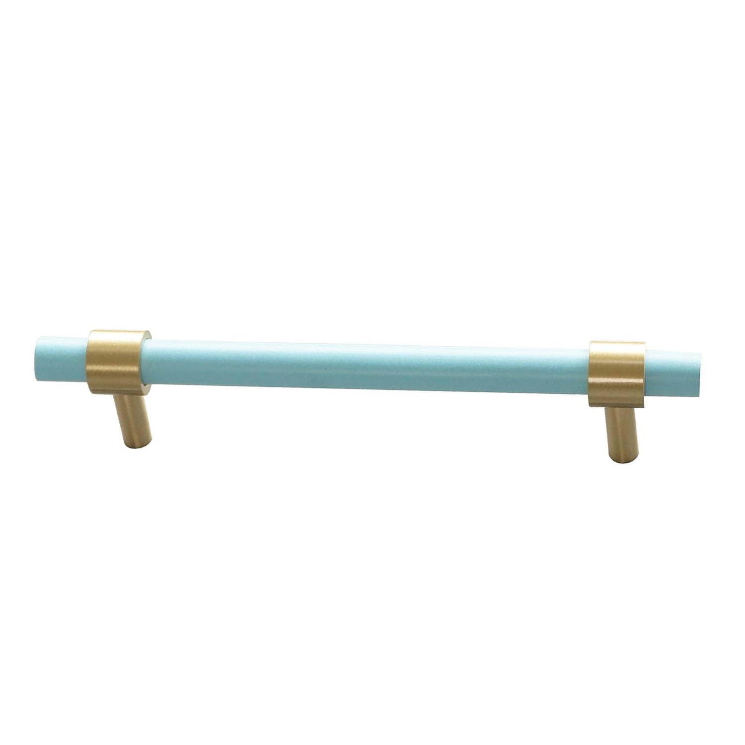 Pastel T Bar Handle Handles 170mm / Blue / Wood - M A N T A R A