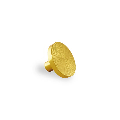 Radiate Knob Knob 25mm / Gold / Brass - M A N T A R A