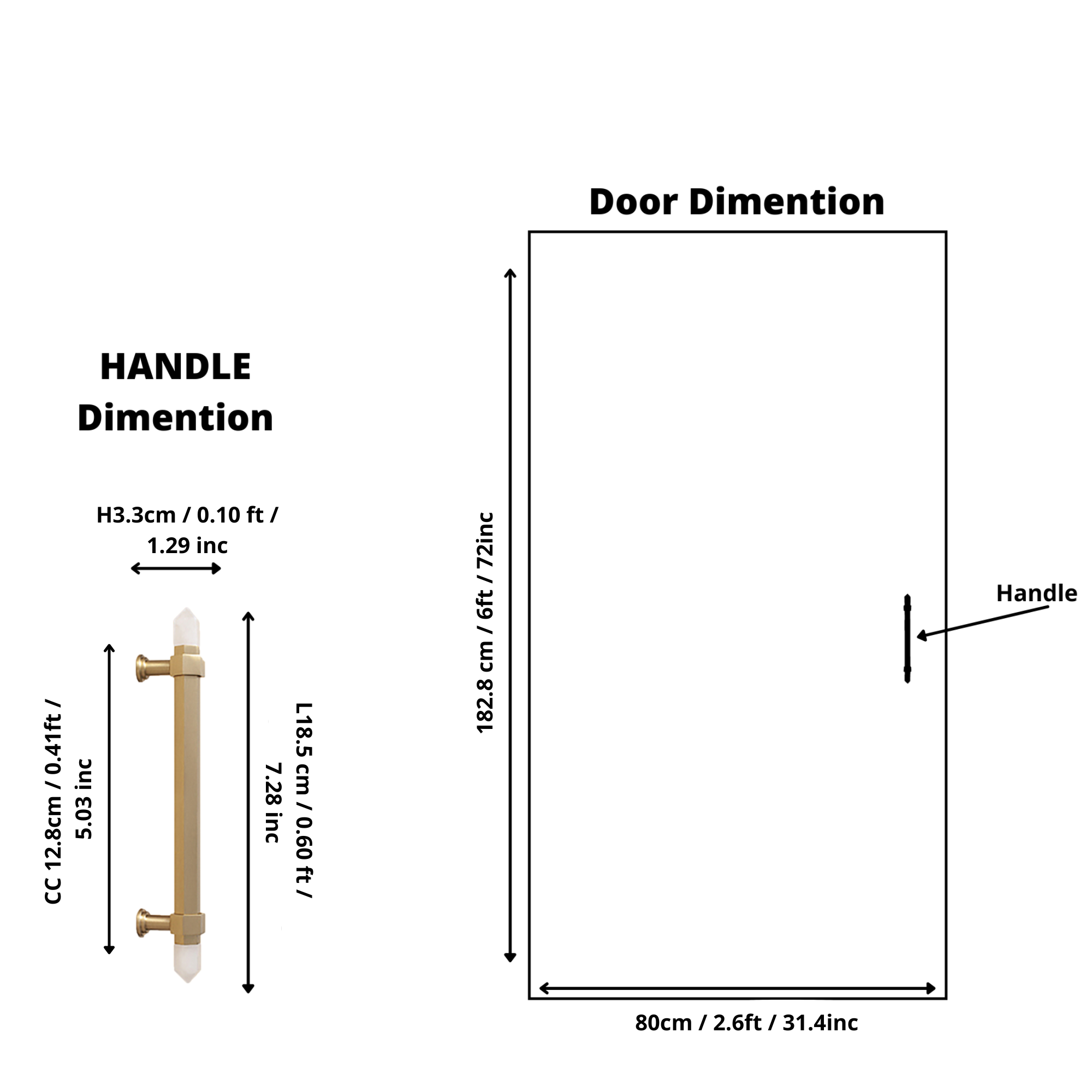 Quartz Handle