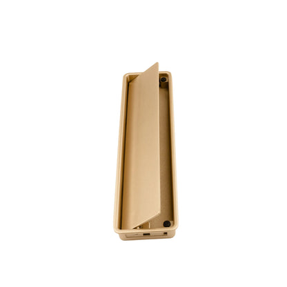 Concealed Square Handle Knob / Sliding door/ Cupboard handle / Knibs/Black / Gold/ Zinc Alloy - M A N T A R A