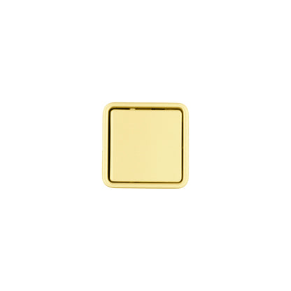 Concealed Square Handle Knob 45mm / Gold - M A N T A R A