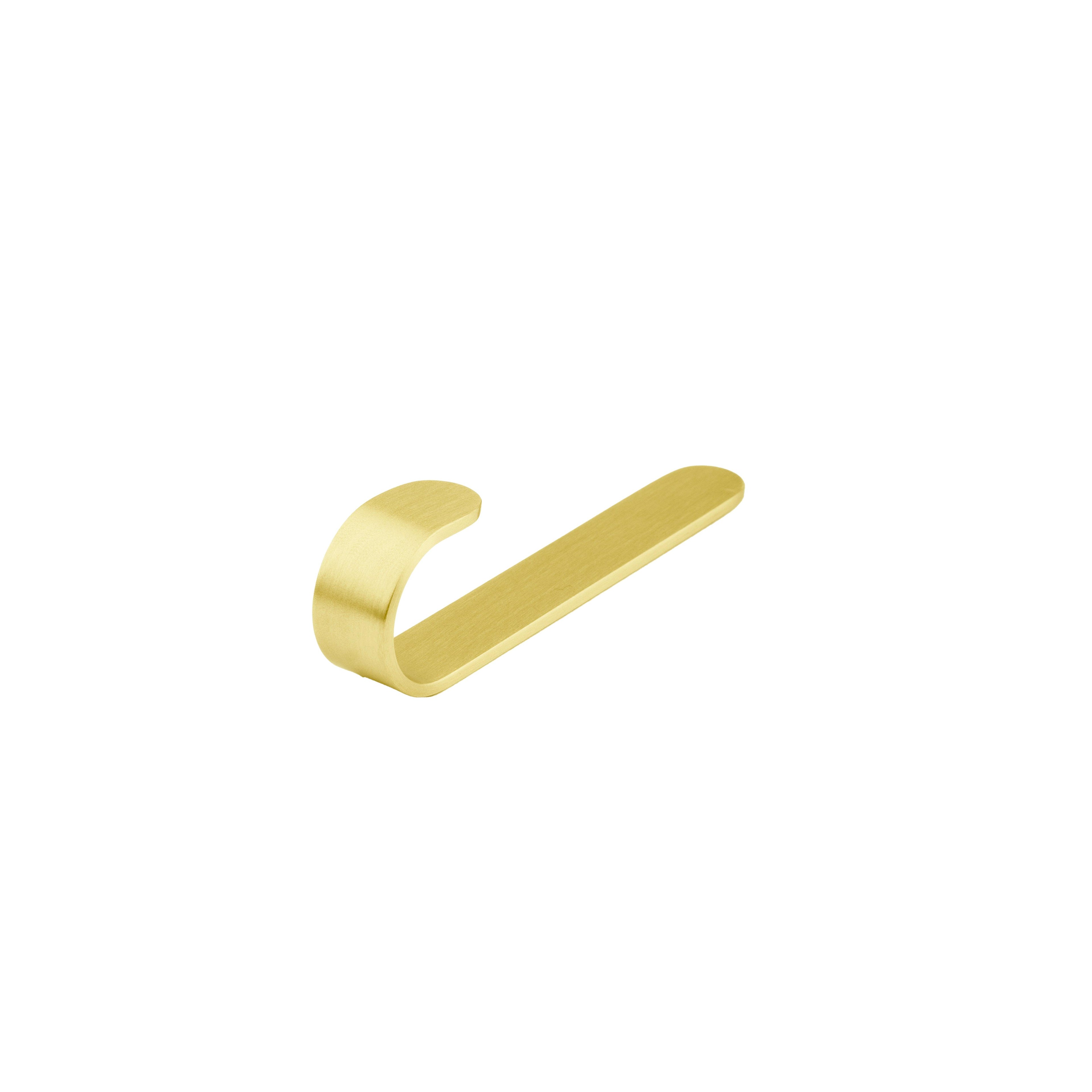 Aria Hook Hook 75mm / Gold / Brass - M A N T A R A