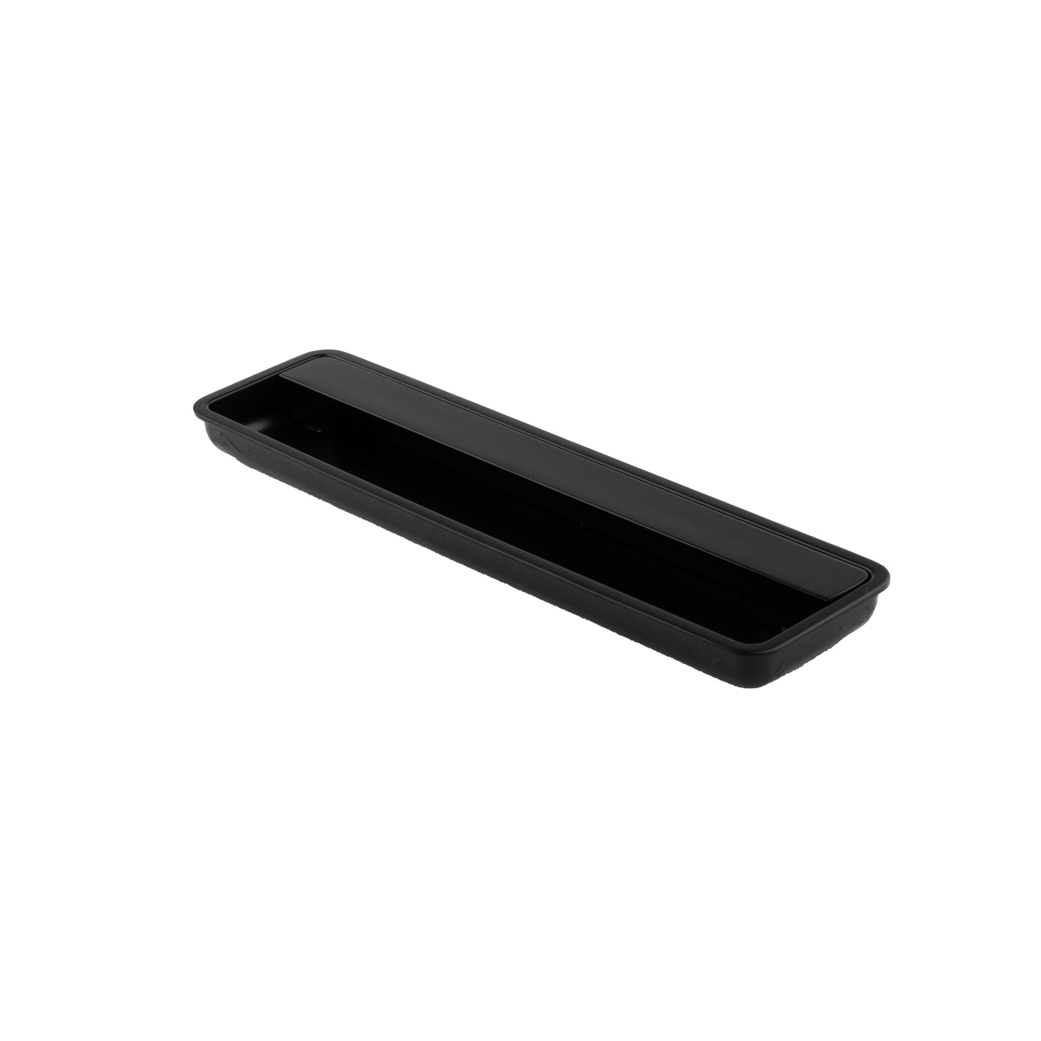Concealed Semi Square Handle Knob 200mm / Black / Zinc Alloy - M A N T A R A