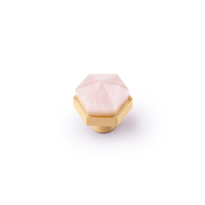Cosmic Crystal Knob Knob 35mm / Pink / Crystal - M A N T A R A