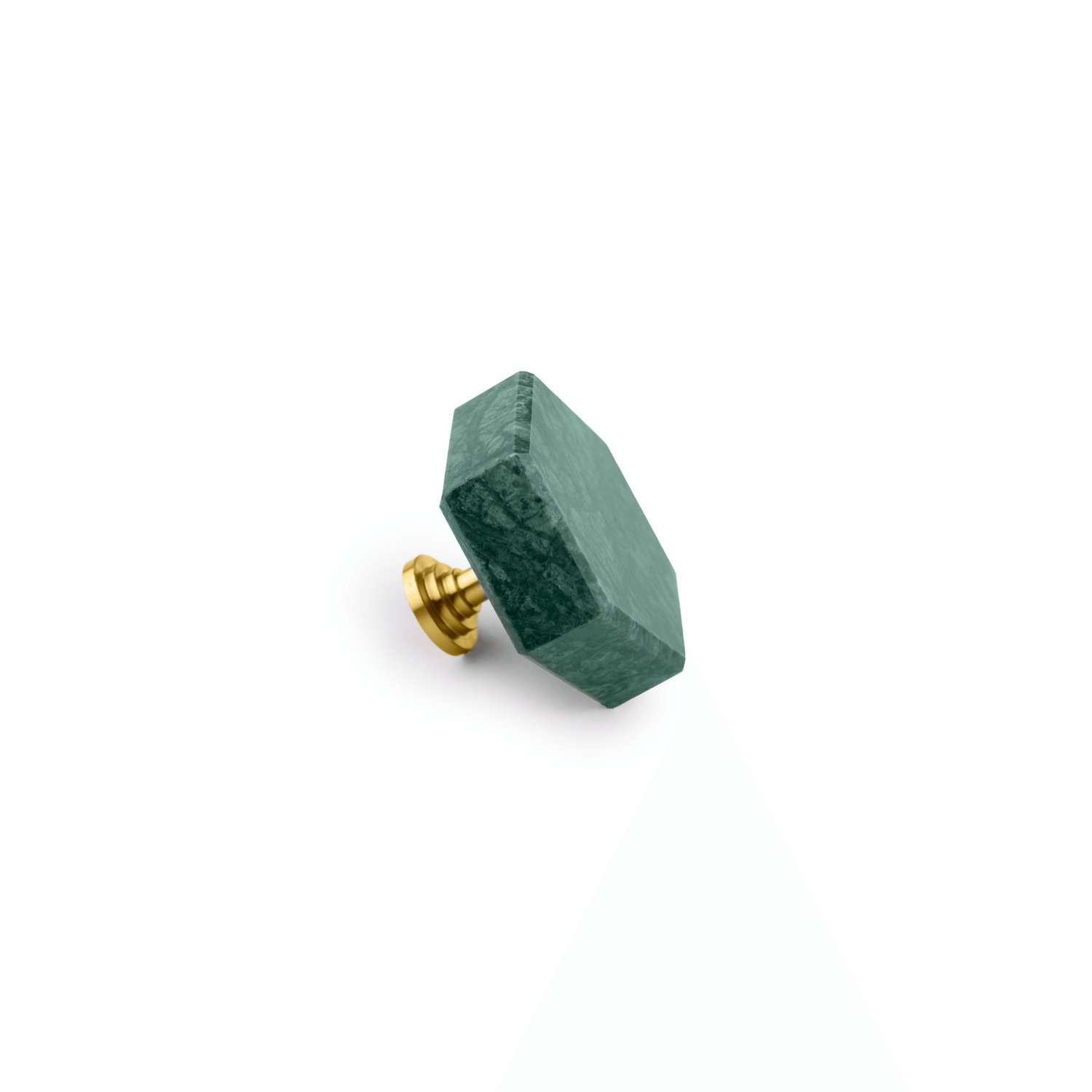 Tetris Knob Knob 43mm / Green / Marble - M A N T A R A