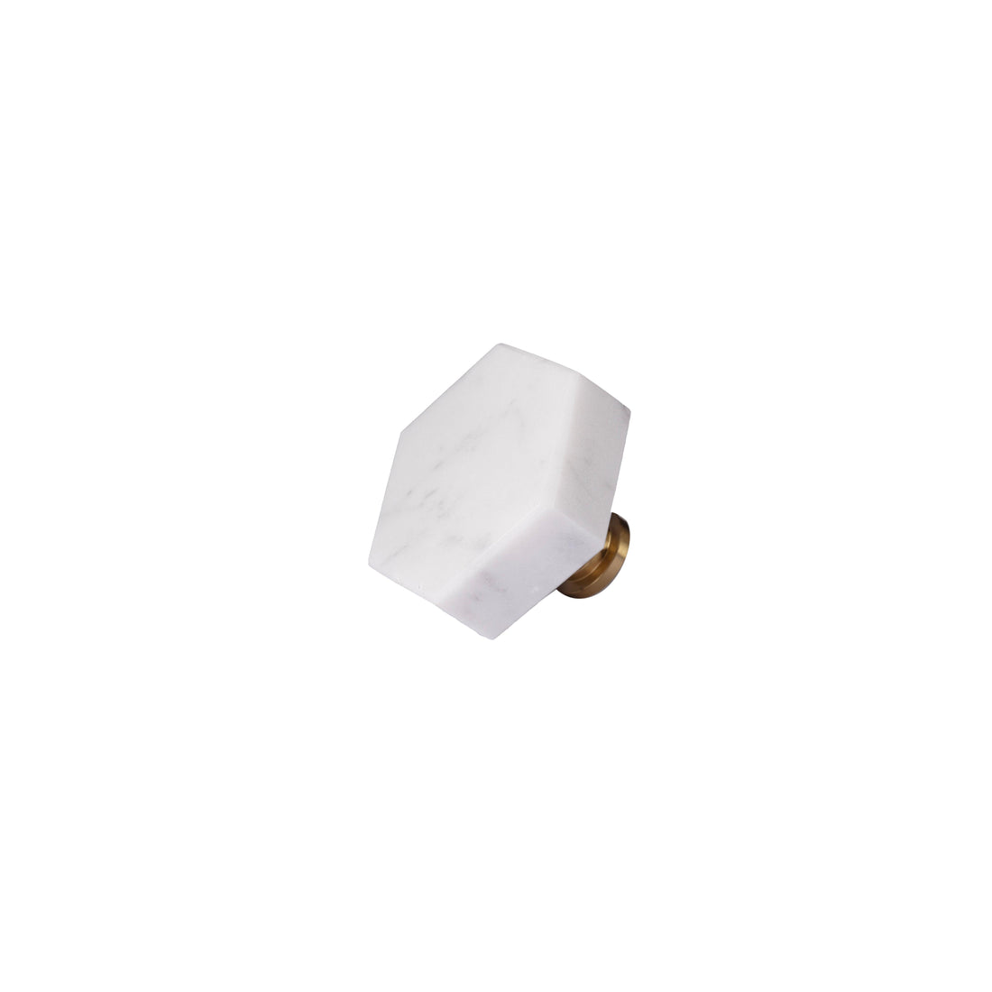 Tetris Knob Knob 43mm / White / Marble - M A N T A R A