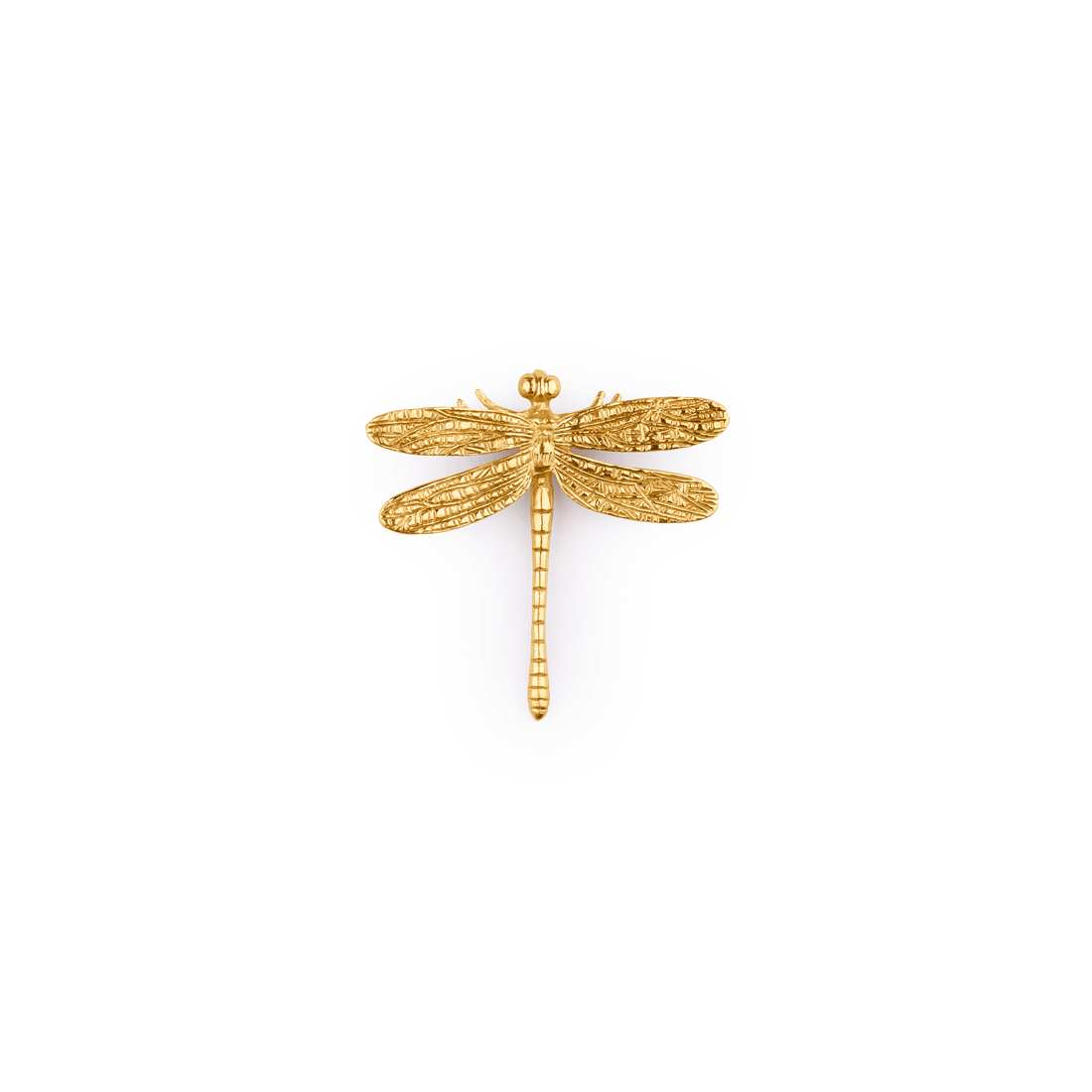 Dragonfly Knob Knob 81mm / Gold / Brass - M A N T A R A