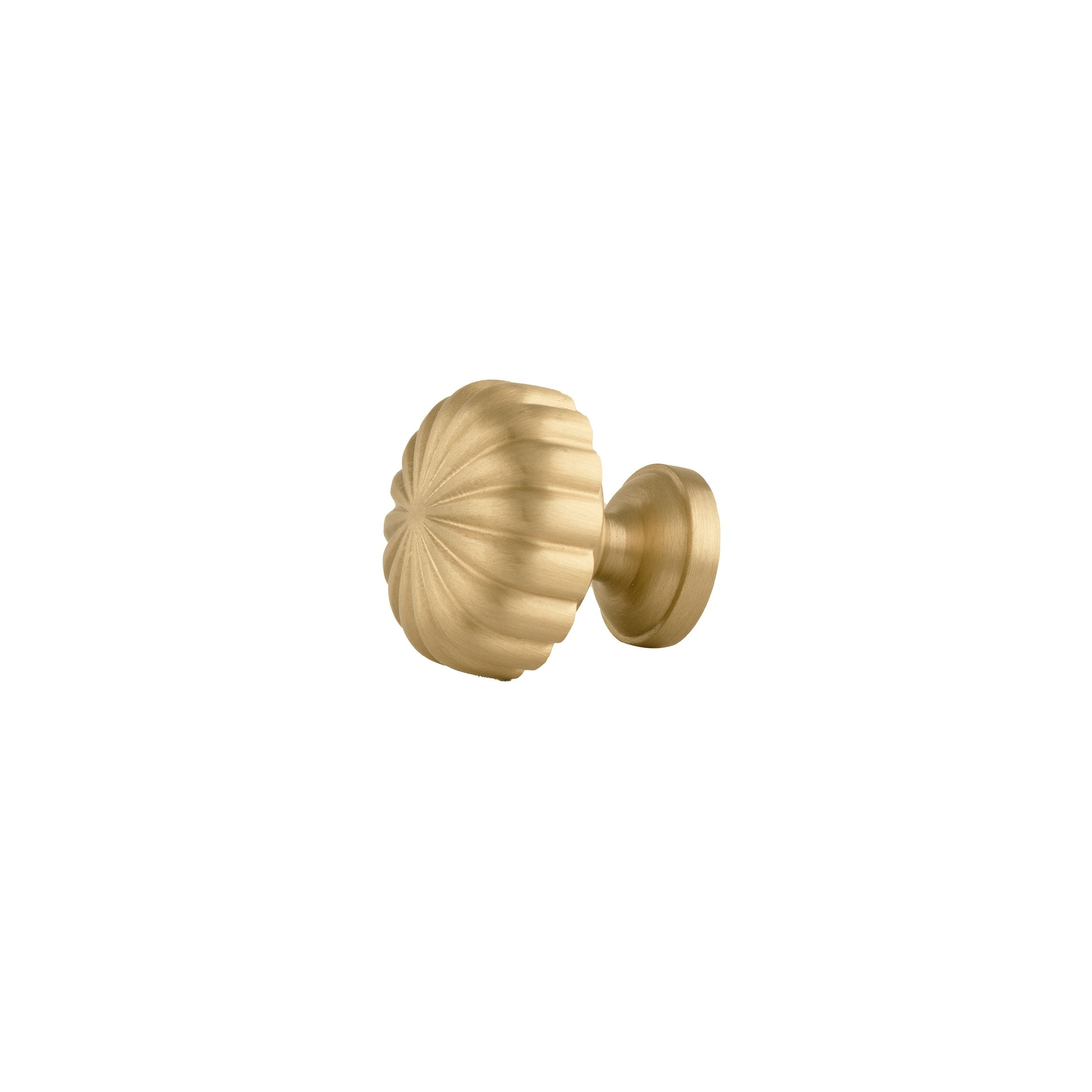 Radial Knob Knob 25mm / Gold / Brass - M A N T A R A