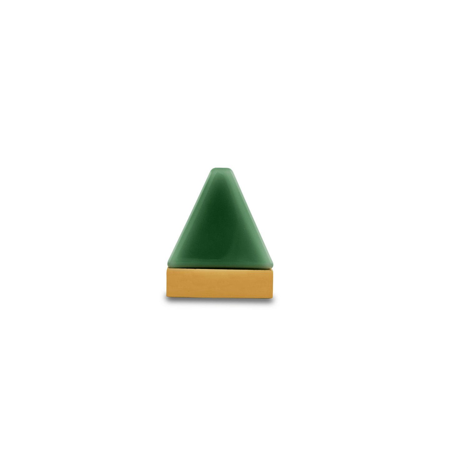 Gable Knob Knob 36mm / Green / Zinc Alloy - M A N T A R A