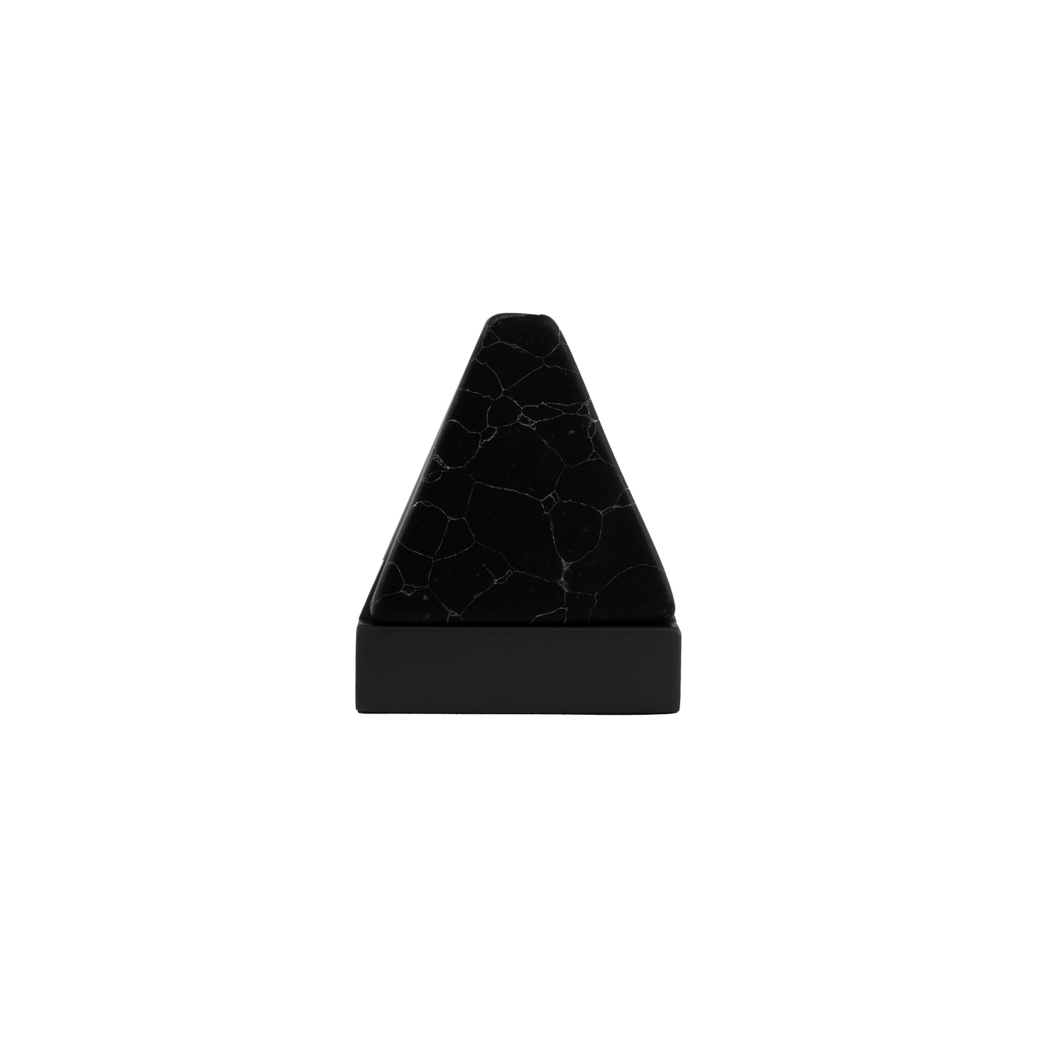 Gable Knob Knob 36mm / Black / Zinc Alloy - M A N T A R A