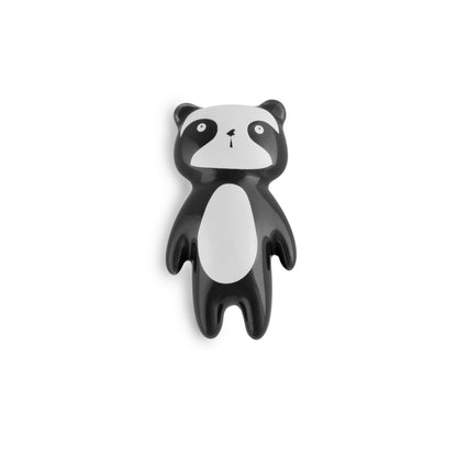 MANTARA-CR-0001-Panda Knob Knob 6.2mm / Black - M A N T A R A