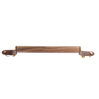 Ranch Handle Handles 180mm / Brown / Leather+Wood - M A N T A R A