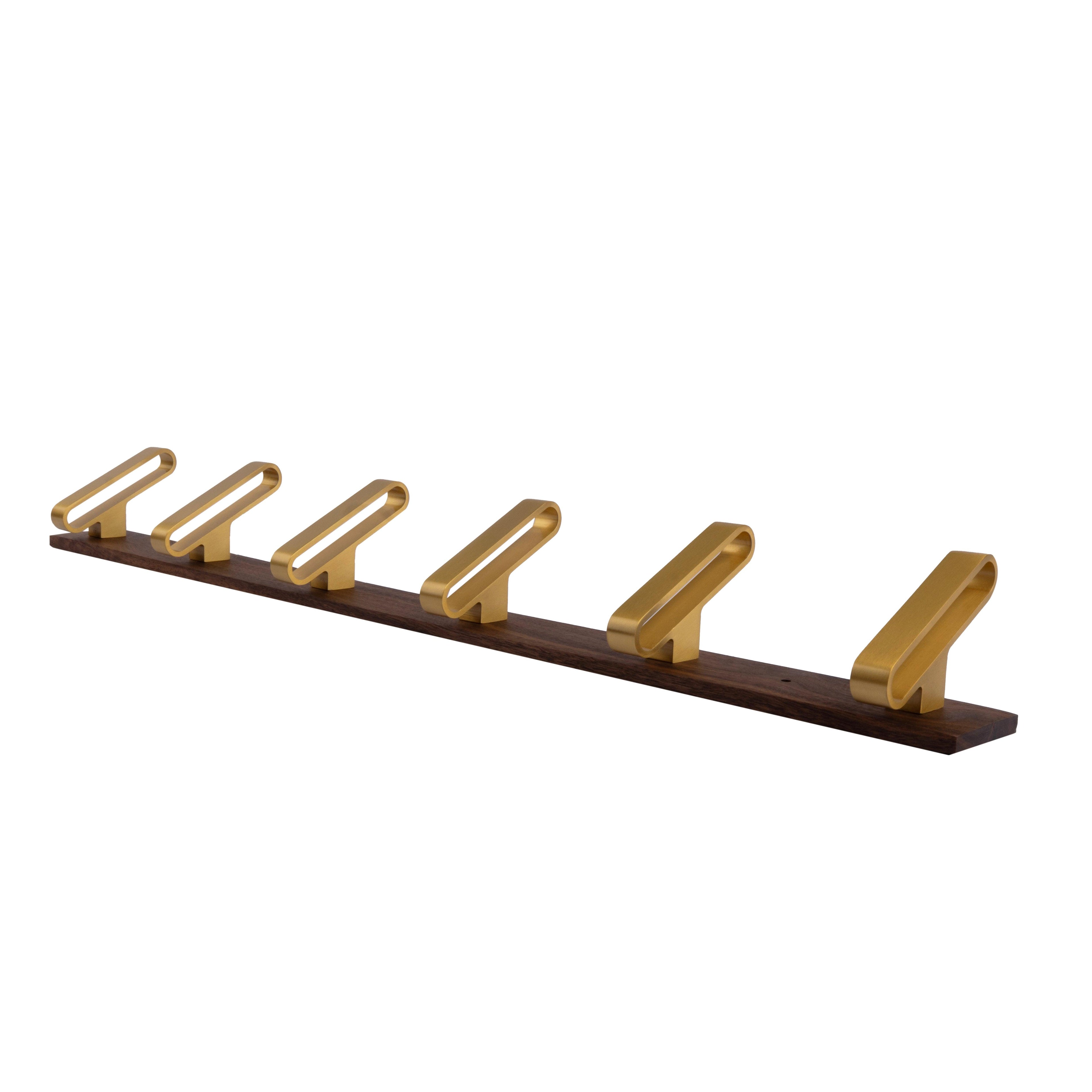 Plush Hook Hook 610mm / Brown / Wood - M A N T A R A