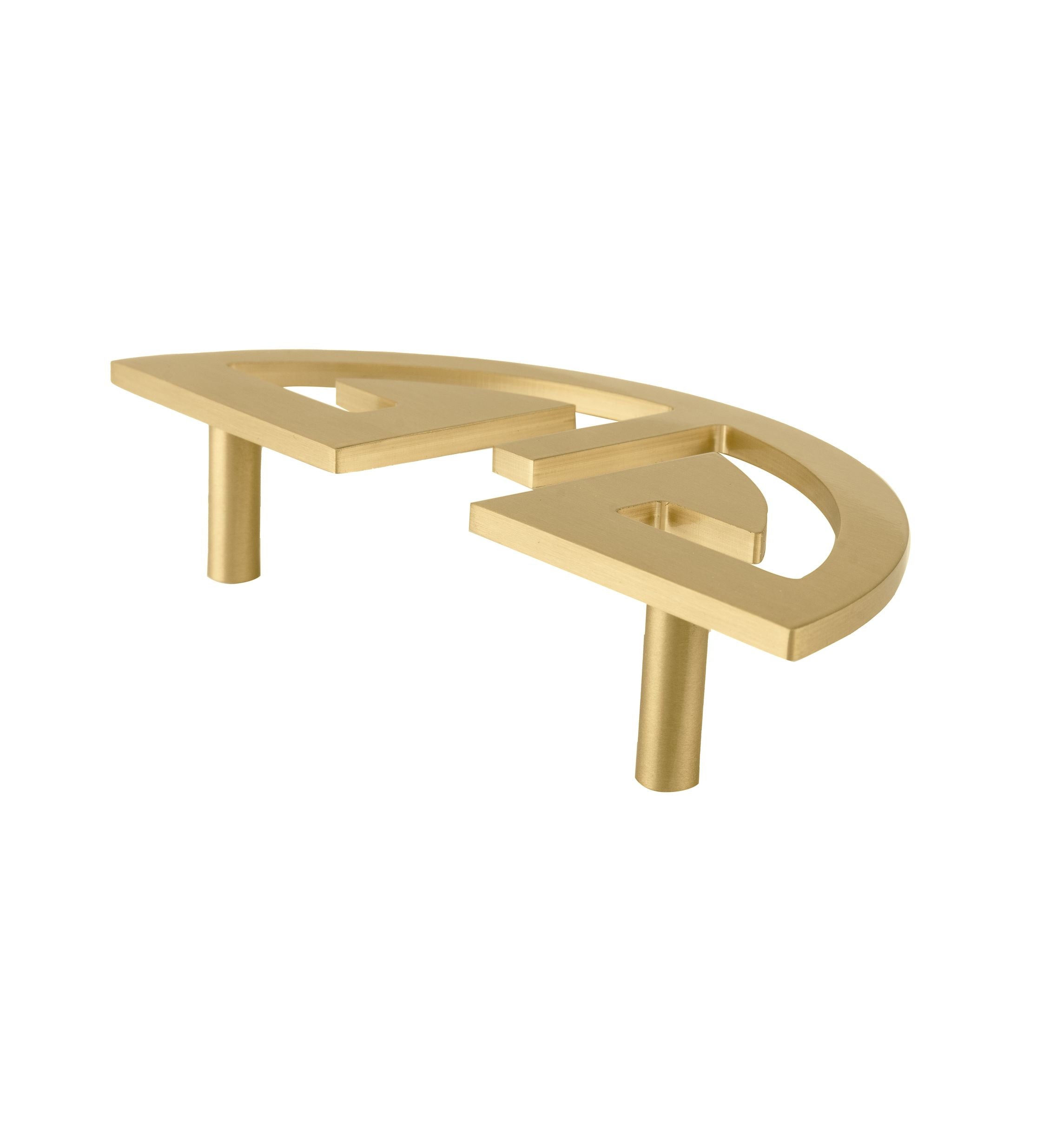 Toltec Handle Handles 100mm / Gold / Brass - M A N T A R A