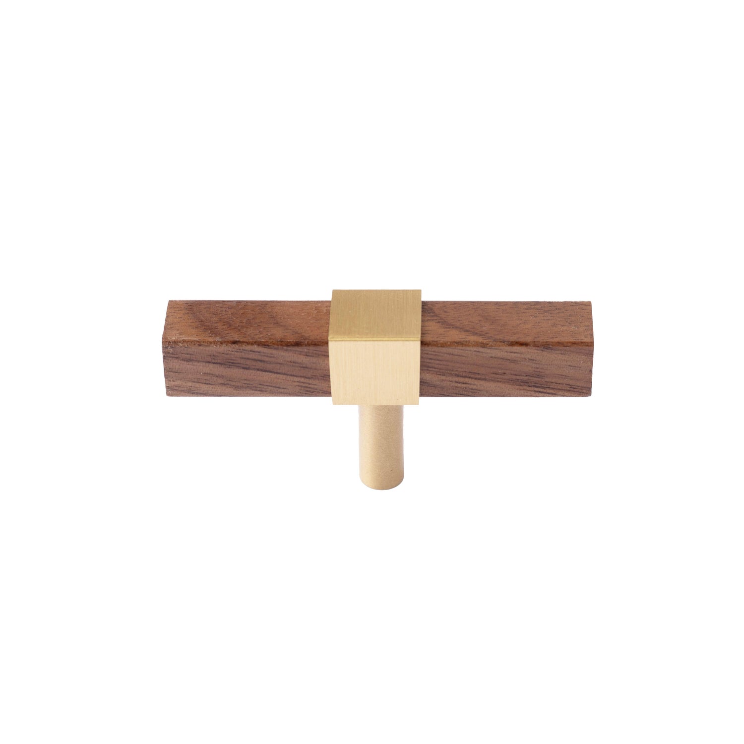 Ebonex T Bar Handle Handles 70mm / Brown / Wood - M A N T A R A