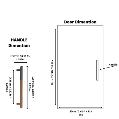 Urbane Bar Handle