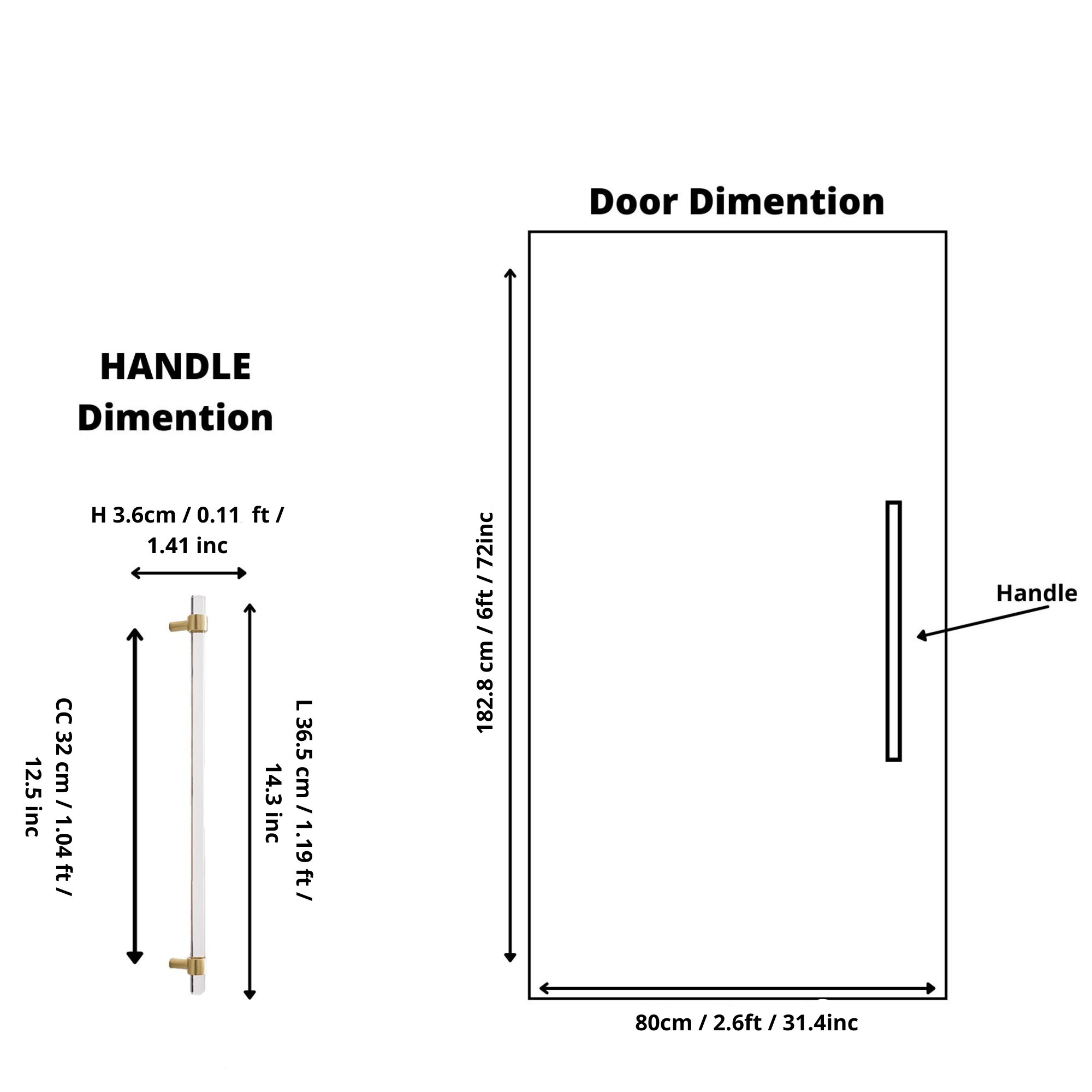 Petra II Handle