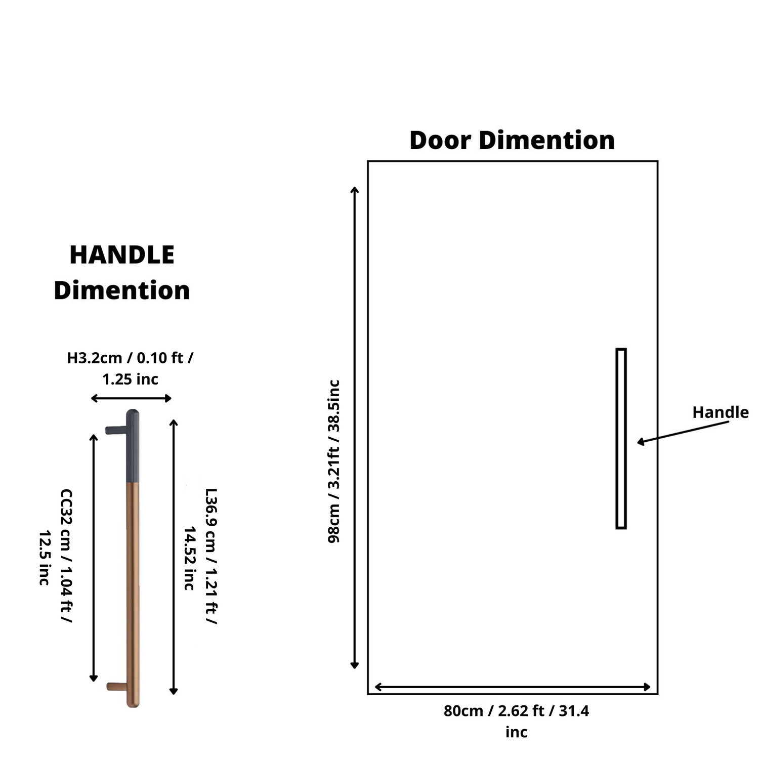 Urbane Bar Handle