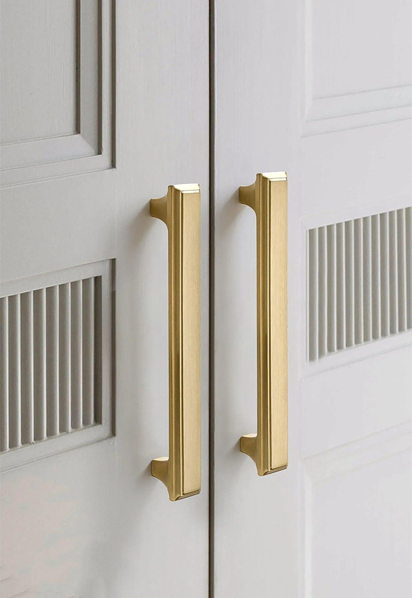 Alaric Handle Handles / door handles/ Gold / Brass - M A N T A R A