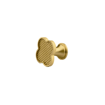  A-0006/ Alhambra-knob/ Drawer knobs / Brass Acrylic/ MANTARA