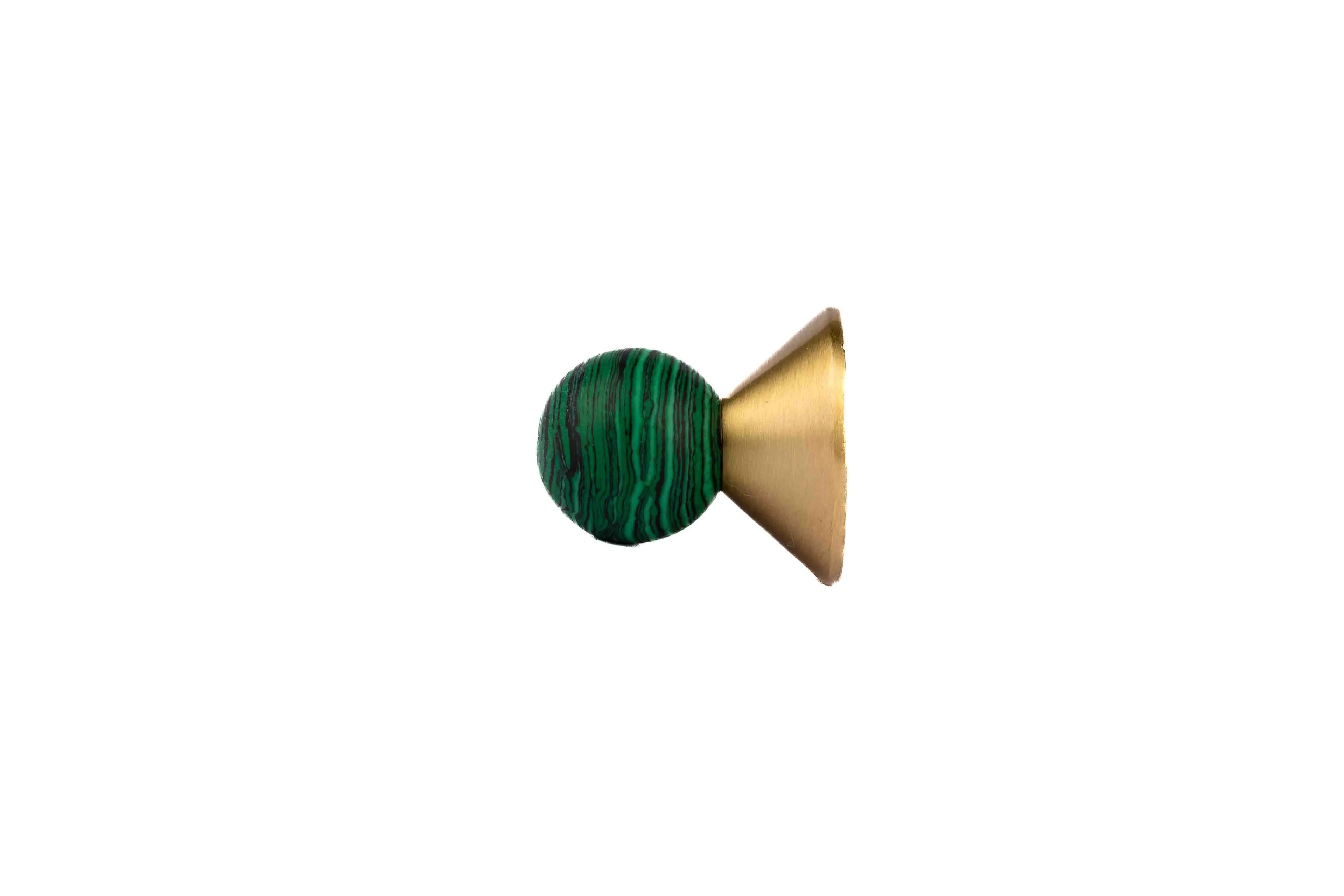 Astro Knob / Cyrstal / Brass /  door knob / M A N T A R A