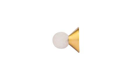 Astro Knob / Cyrstal / Brass /  door knob / M A N T A R A