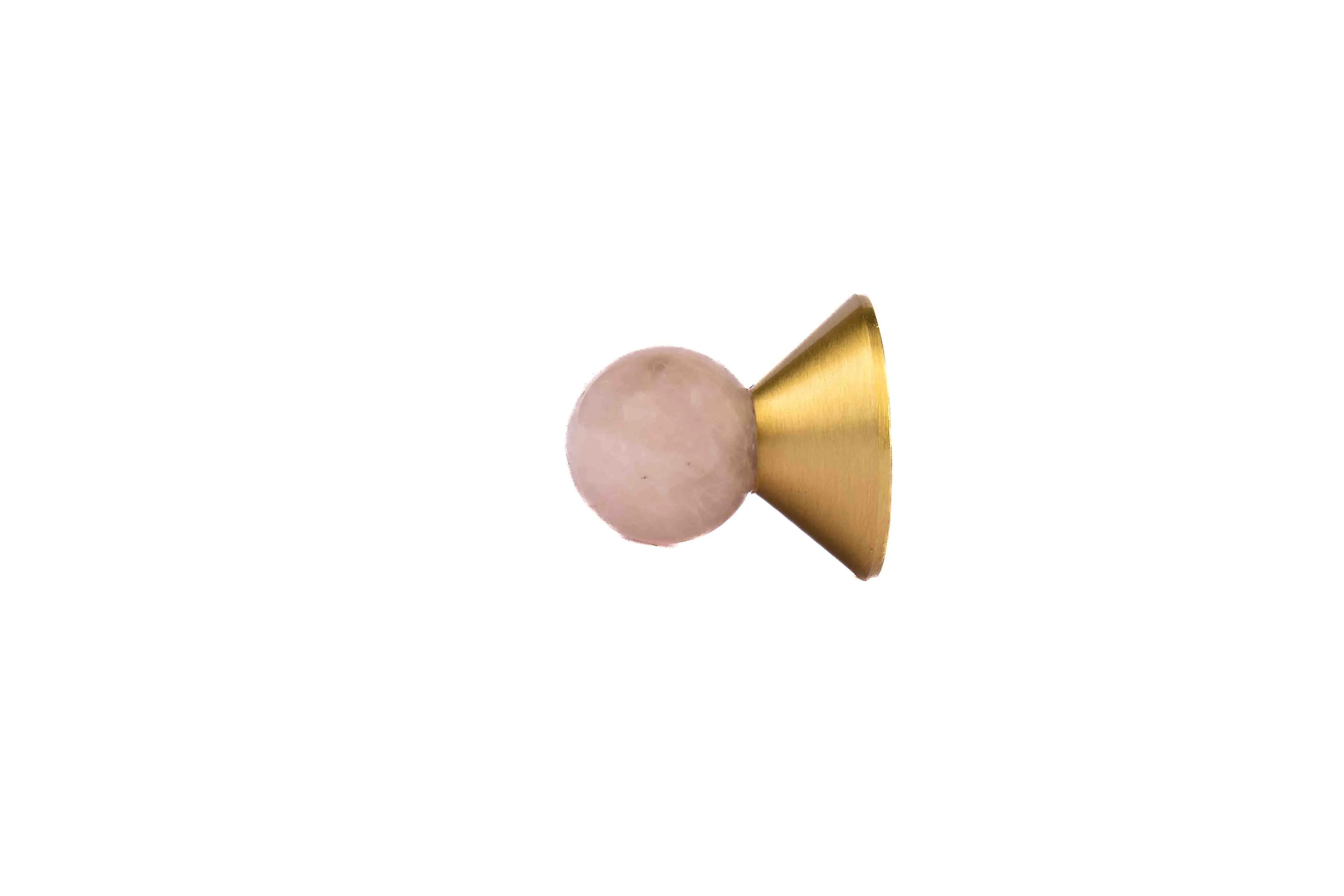 Astro Knob / Cyrstal / Brass /  door knob / M A N T A R A