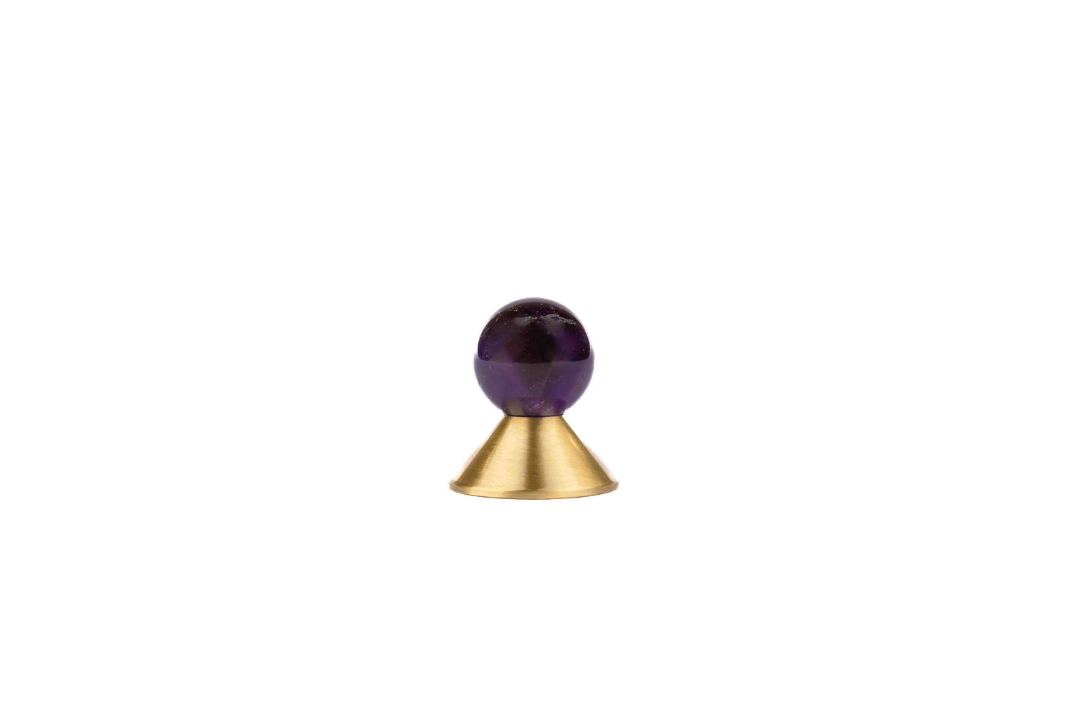 Astro Knob / Cyrstal / Brass /  door knob / M A N T A R A