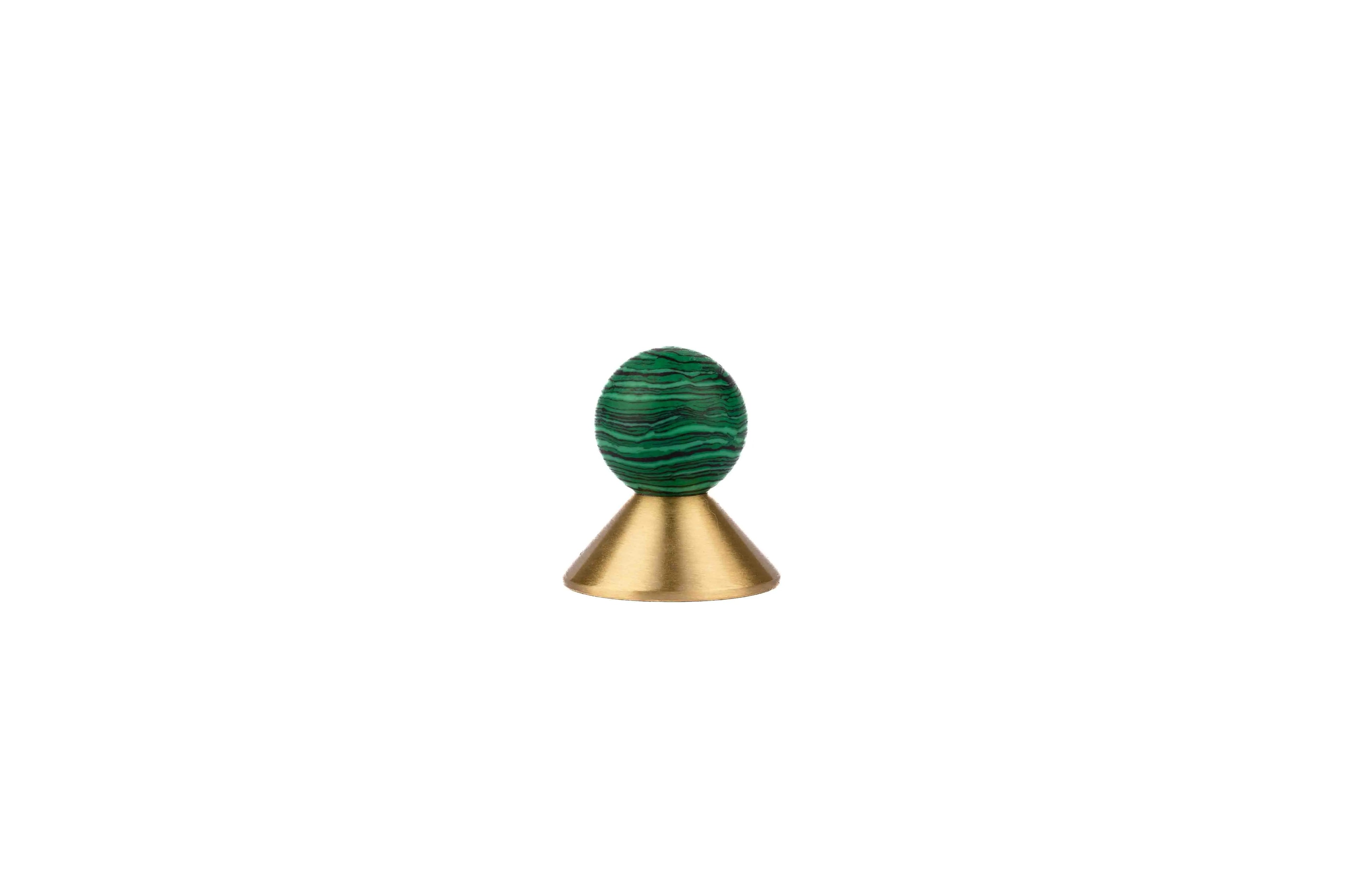 Astro Knob / Cyrstal / Brass /  door knob / M A N T A R A