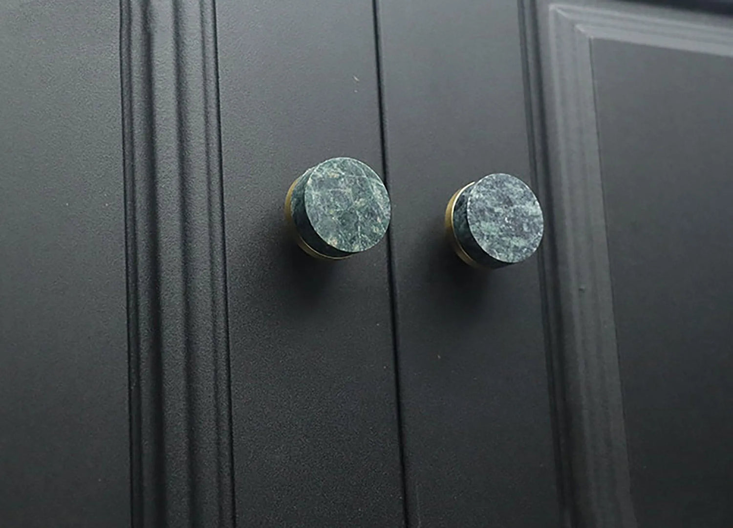 Bianco knob / door knob / marble/ Green / MANTARA