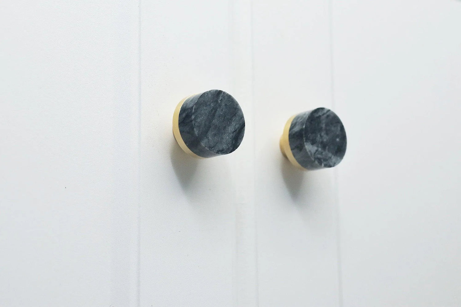 Bianco knob / door knob / marble/ Green / MANTARA