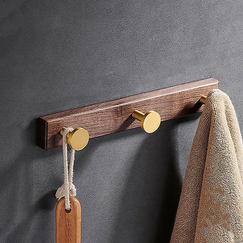 Calista Hook/ Bathroom /Bedroom / Hook/ Brown / Wood - M A N T A R A