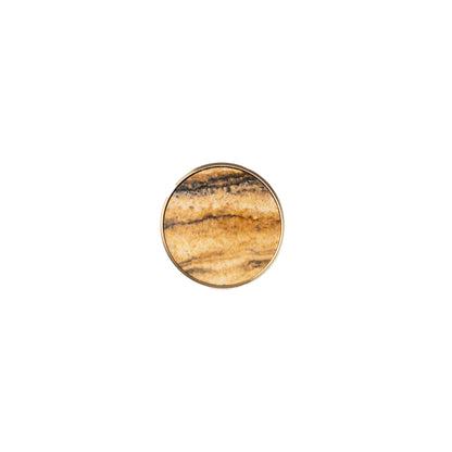 Carrara Knob | Cabinet | Drawer | Wardrobe | door knob| Kitchen door knobs | Brass | Natural stone |Mantara