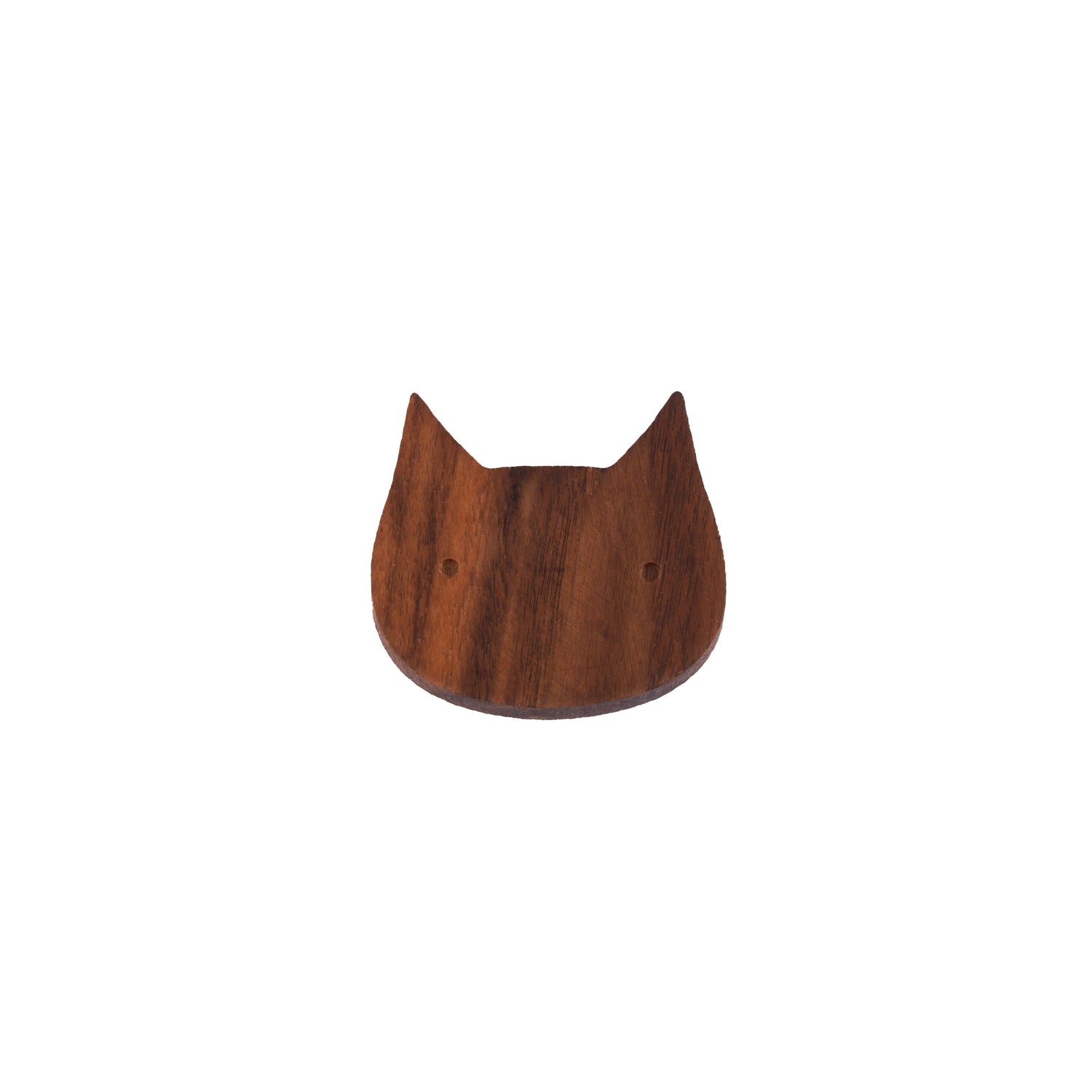 Cat Wooden Knob - M A N T A R A