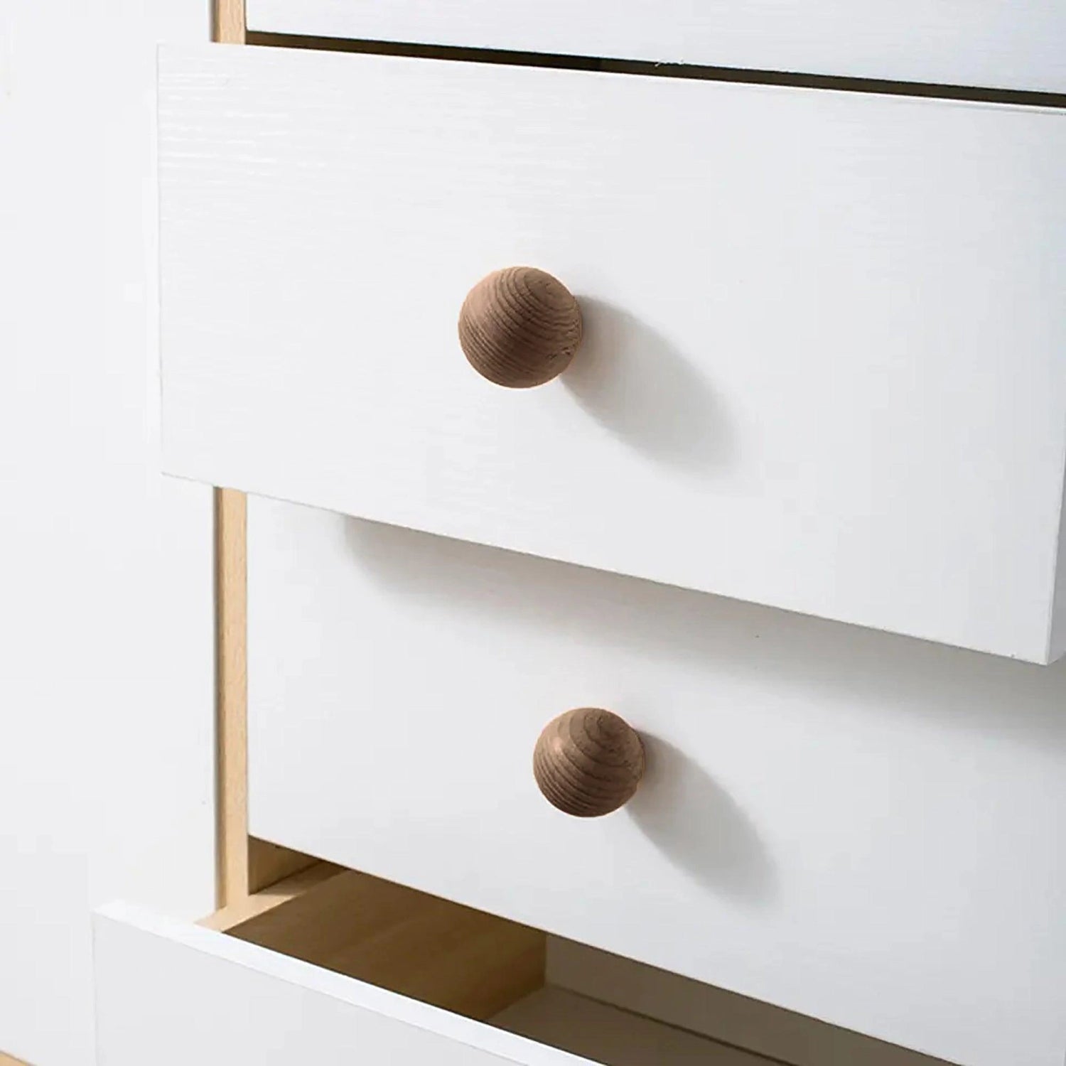 Celestial knob | Cabinet knob | drawer knob | Beige | Brown | Wood | Mantara