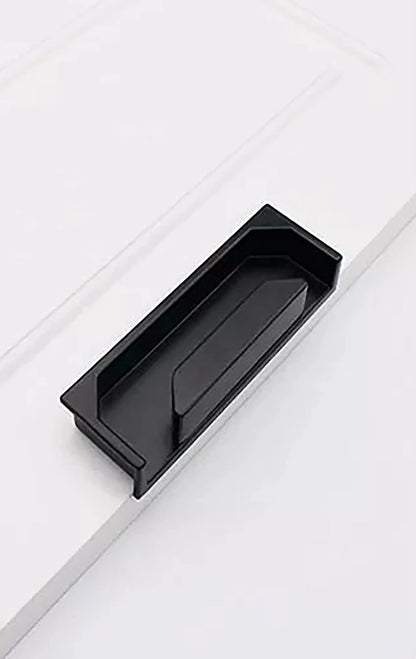 Concealed handle | Door handle | Sliding door handle | Black | Mantara