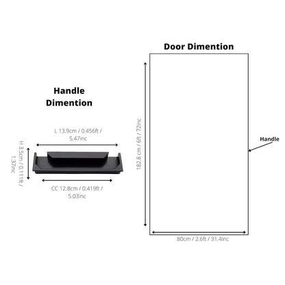 Concealed Furrow Handle - M A N T A R A