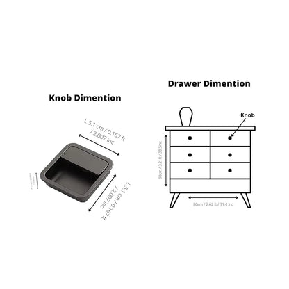 Concealed-semi-square | Sliding door handle | long door handle | Black | Gold | Grey | MANTARA