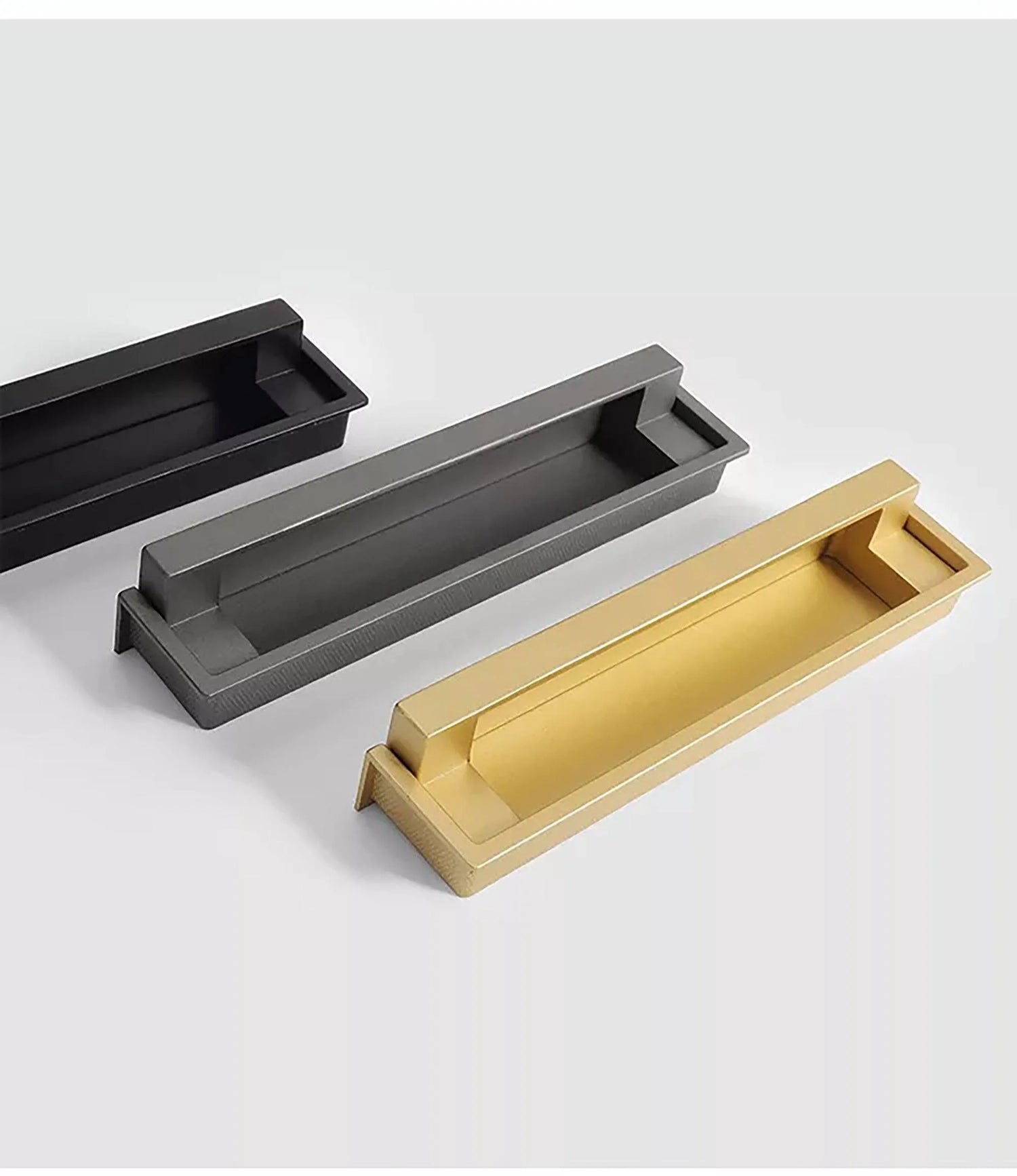 Concealed slender handle | Sliding door handle | door handle | Black | Silver | Gold | Mantara