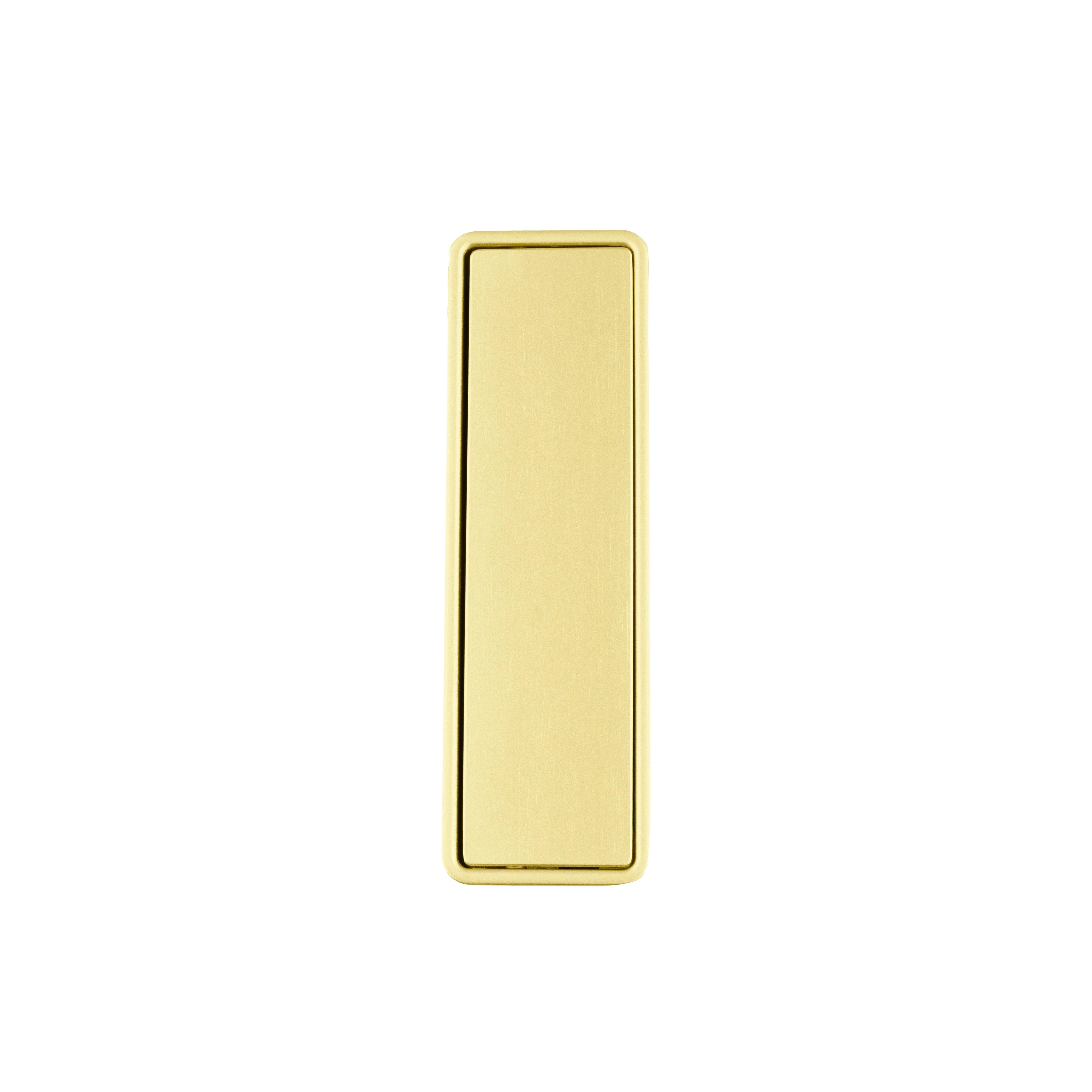 Concealed Square Handle Knob / Sliding door/ Cupboard handle / Knibs/Black / Gold/ Zinc Alloy - M A N T A R A