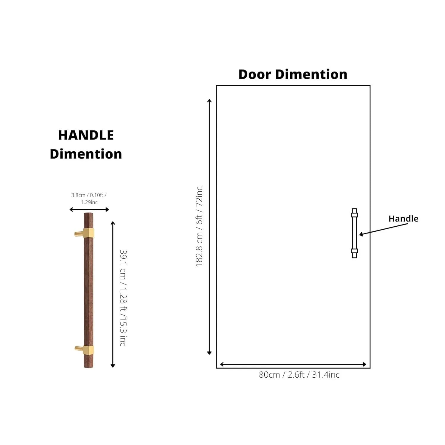 Ebonex T Bar Handle