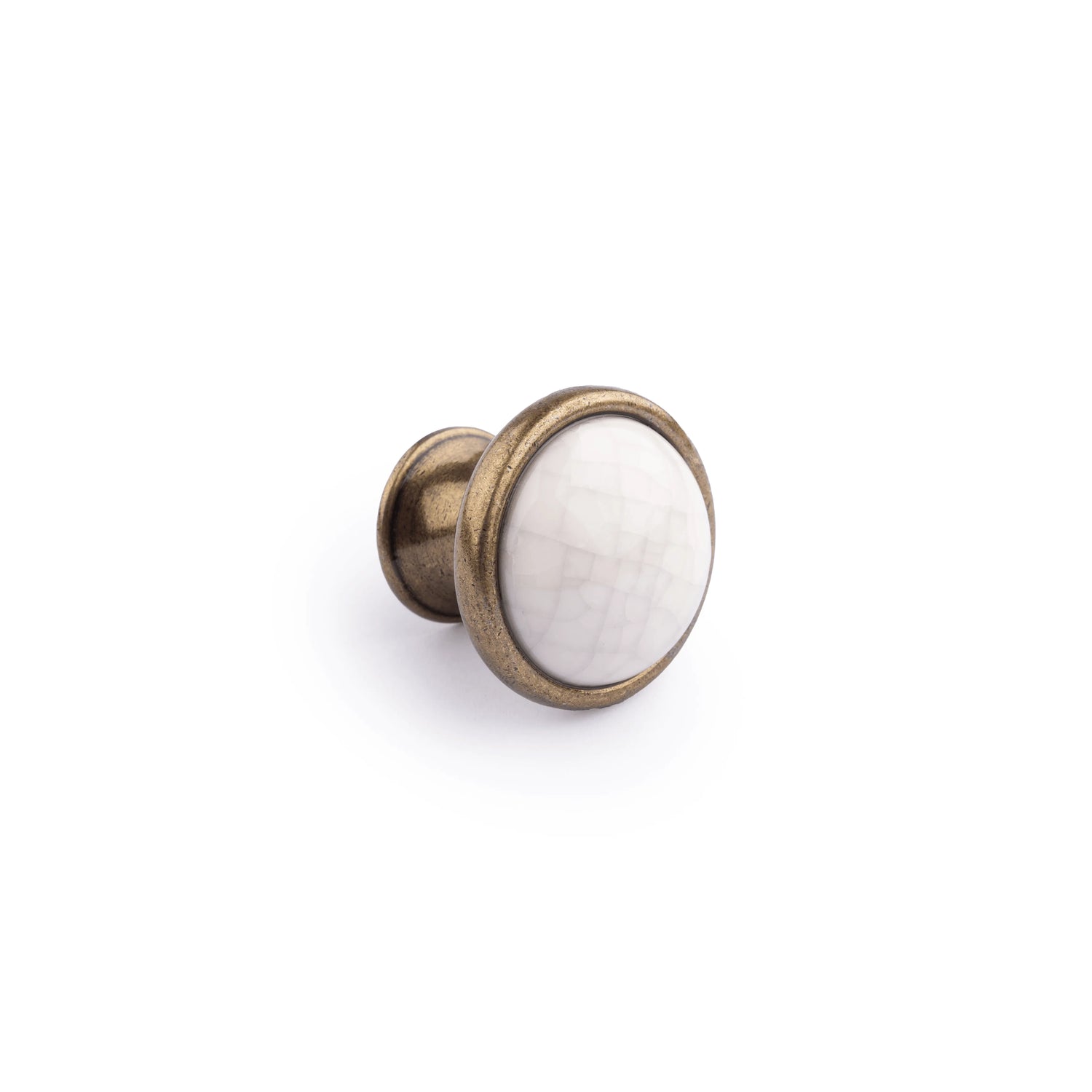 Empire Knob Handles 44mm / White - M A N T A R A