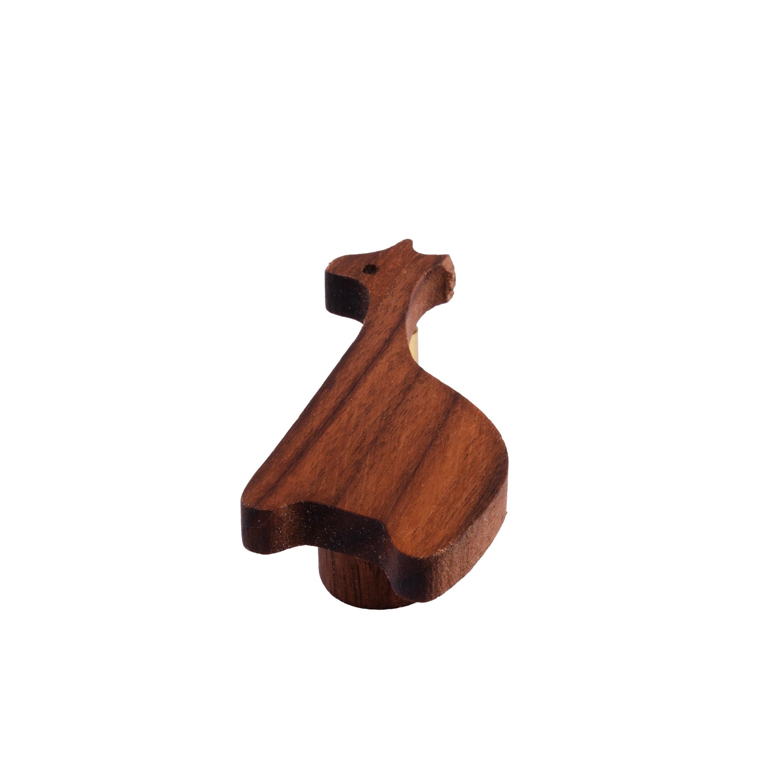 Giraffe Wooden Knob/Hook - M A N T A R A