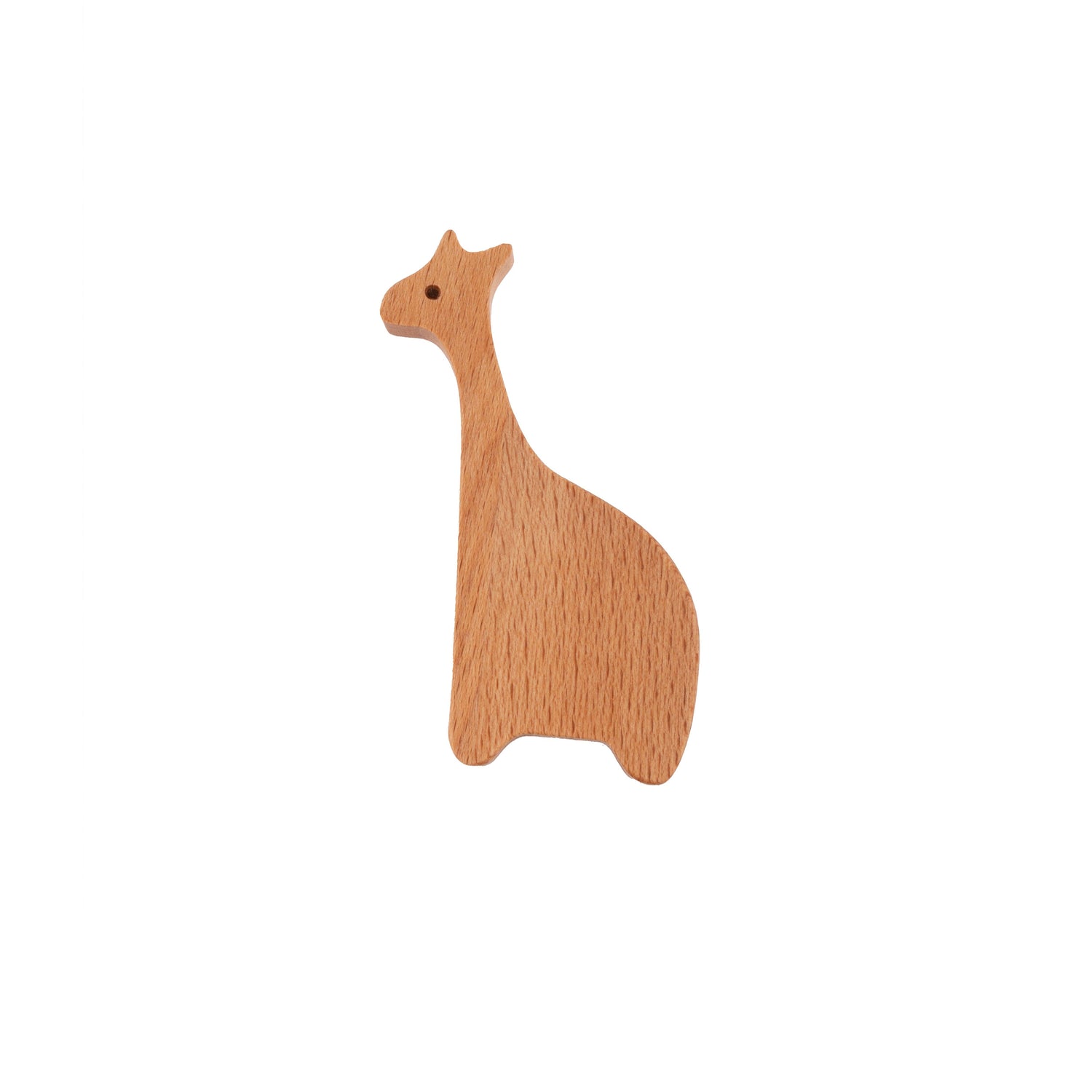 Giraffe Wooden Knob/Hook - M A N T A R A