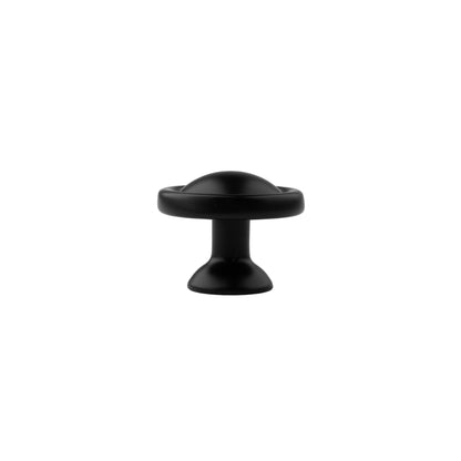 Gold Button Knob Knob 28mm / Black / Zinc Alloy - M A N T A R A