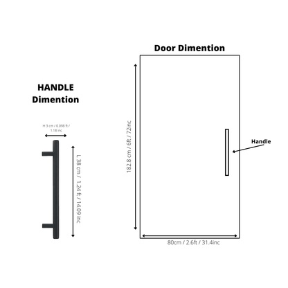 Oblivion T-bar Handle - M A N T A R A