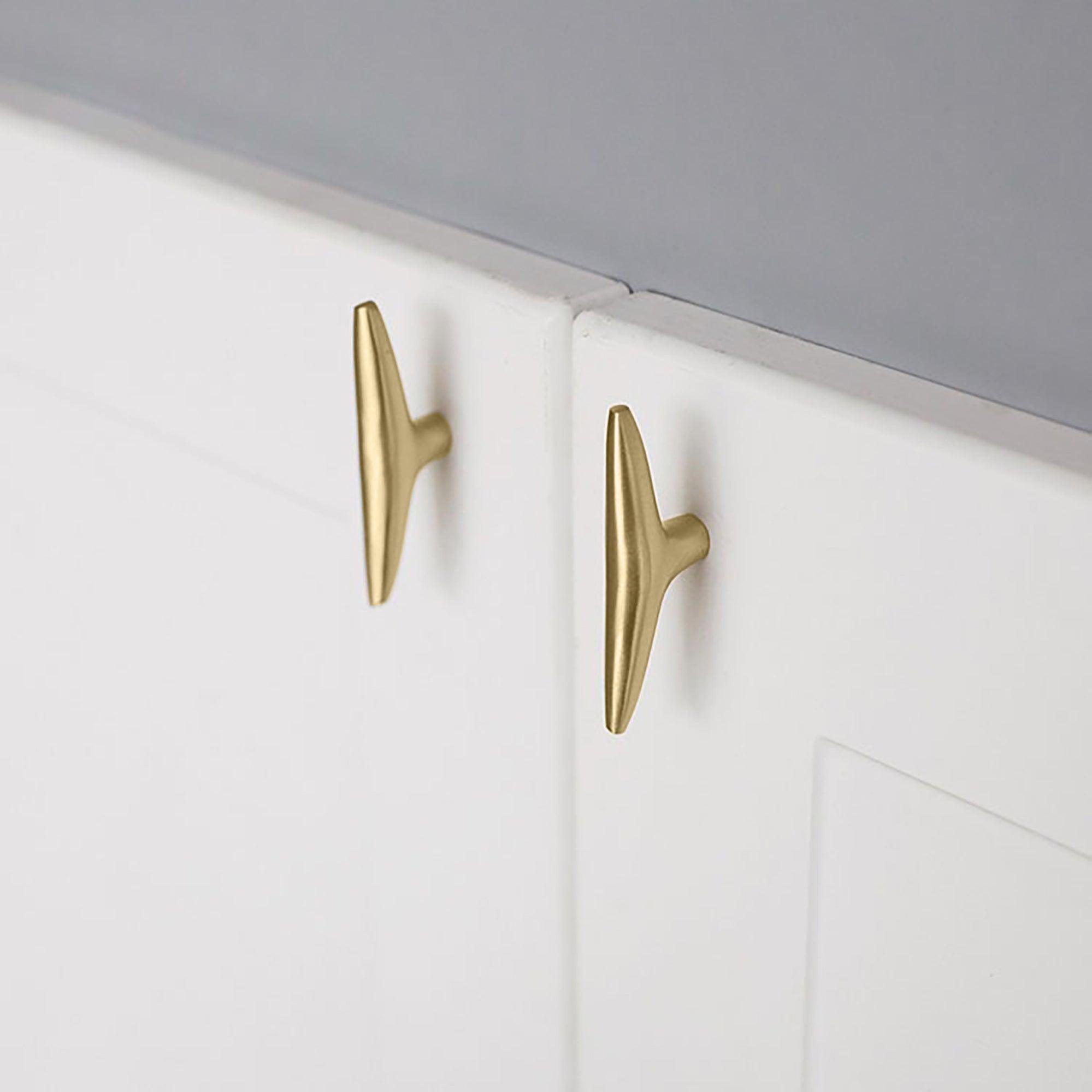 Palladian T Bar Handle Handles 64mm / Gold / Brass - M A N T A R A