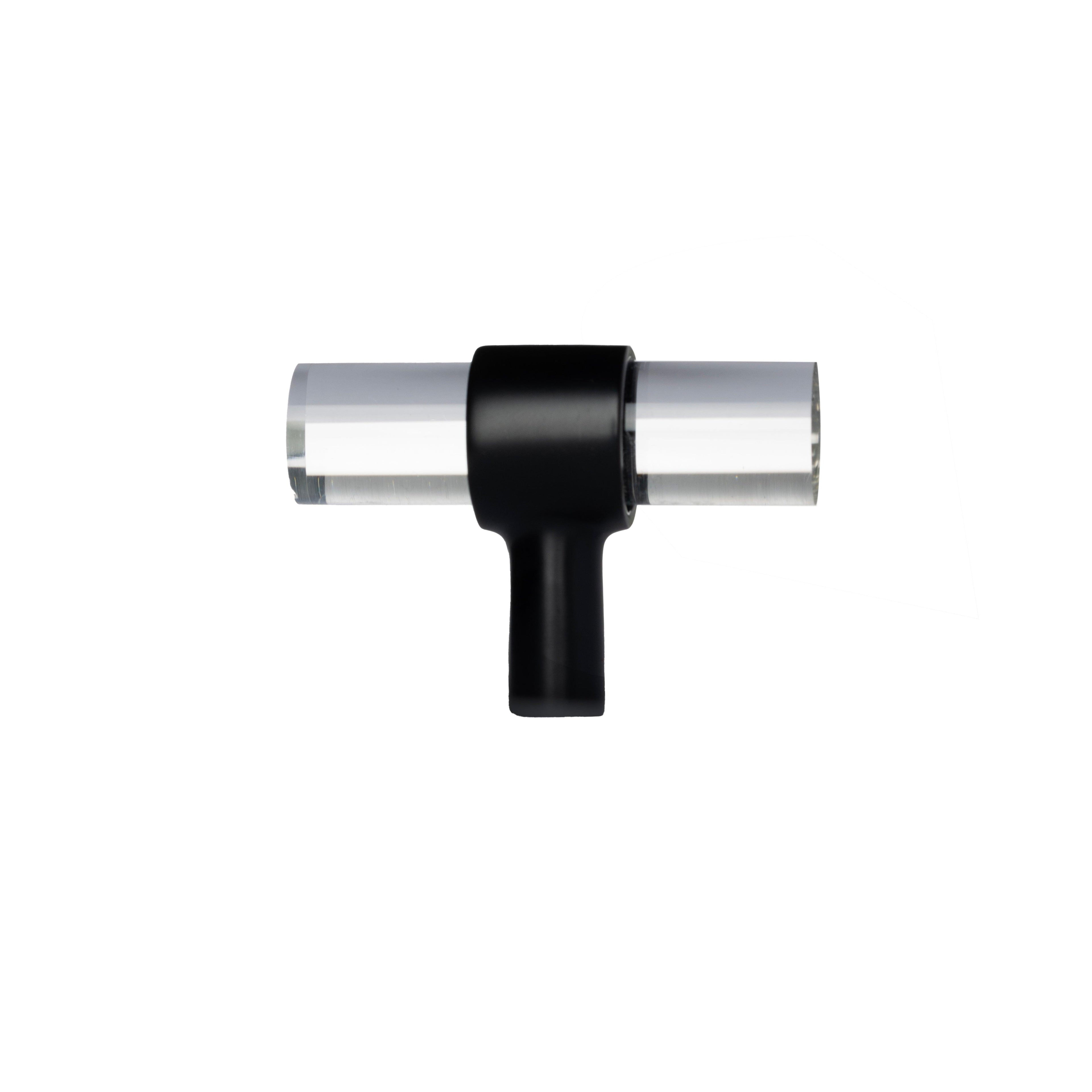 Petra IV Handle Handles 50mm / Black / Acrylic - M A N T A R A