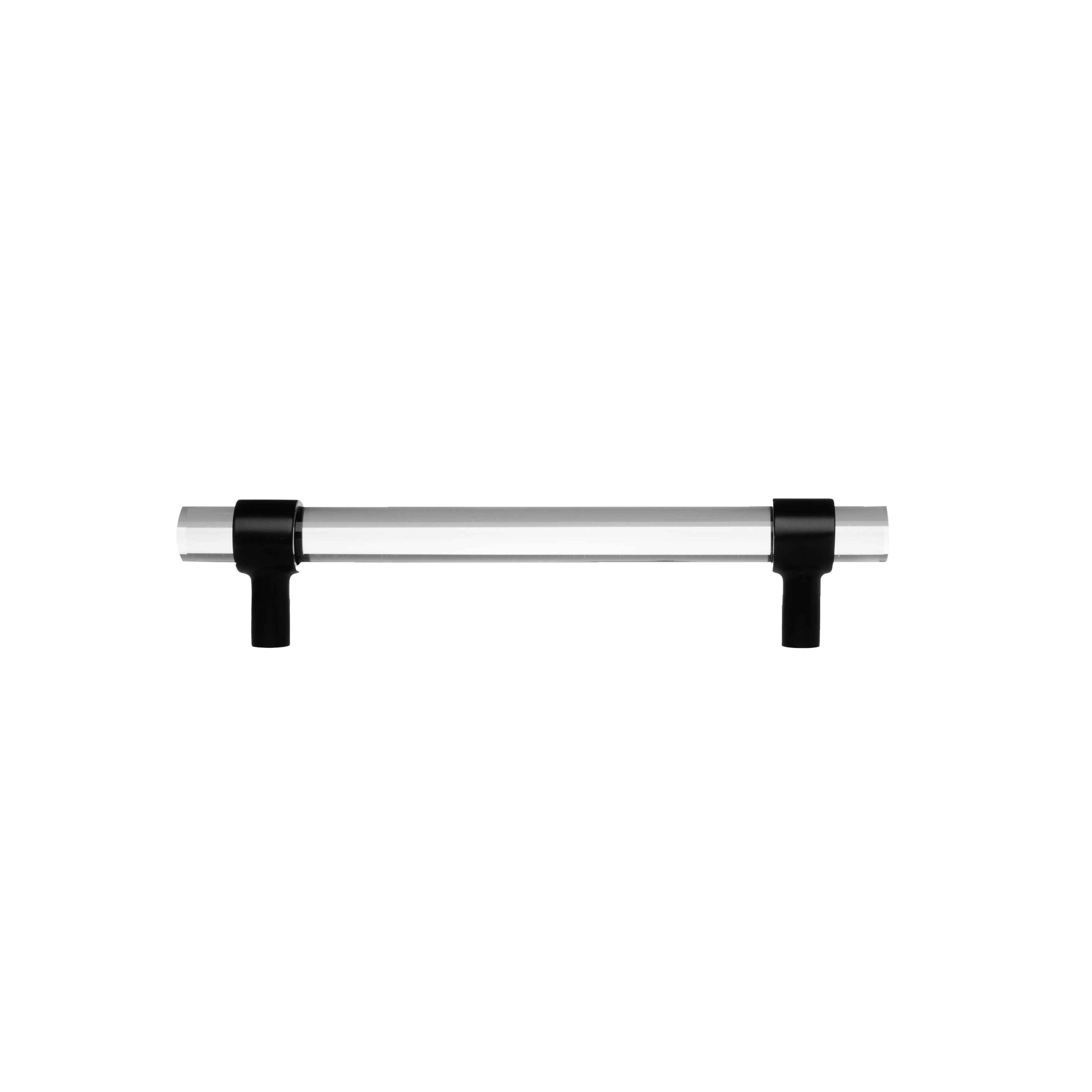 Petra IV Handle Handles 50mm / Black / Acrylic - M A N T A R A