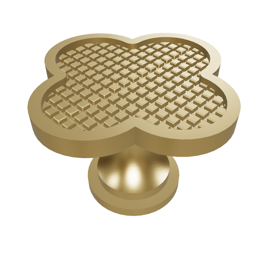 3D - Alhambra knob